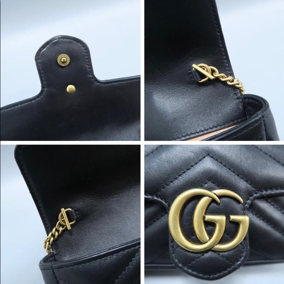 Gucci Super Mini Marmont ❌ Sold to FASHIONPHILE ❌ - Picture 7 of 8
